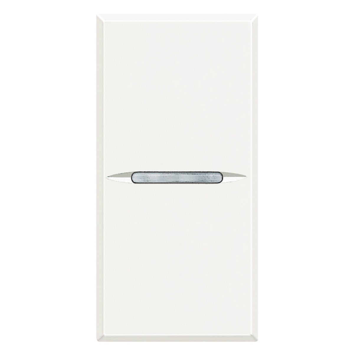 Conmutador axial BTicino Axolute blanco 1P 16 AX de 1 módulo – Ref. HD4003A - referencia HD4003A