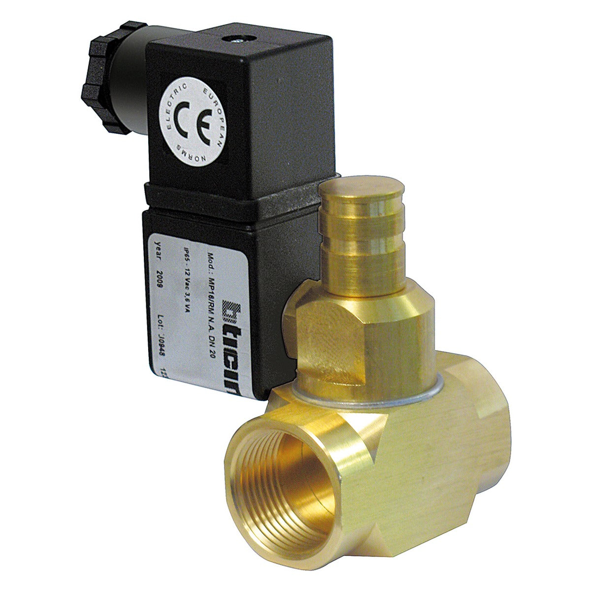 Electroválvula de gas BTicino Livinglight 12 V normalmente abierta – Ref. L4525/12NO - referencia L452512NO