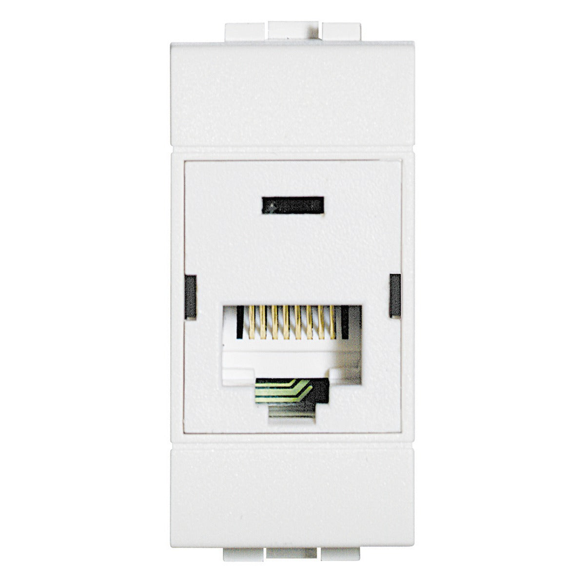 Conector telefónico RJ12 BTicino Livinglight blanco – Ref. N4267/12 - referencia N426712