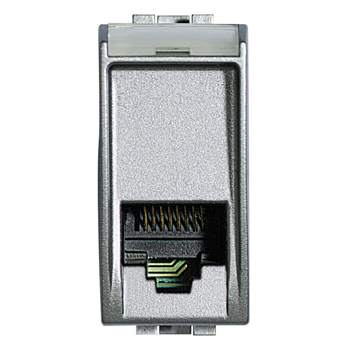 Conector telefónico RJ11 BTicino Livinglight Tech de 1 módulo – Ref. NT4258/11N - referencia NT425811N