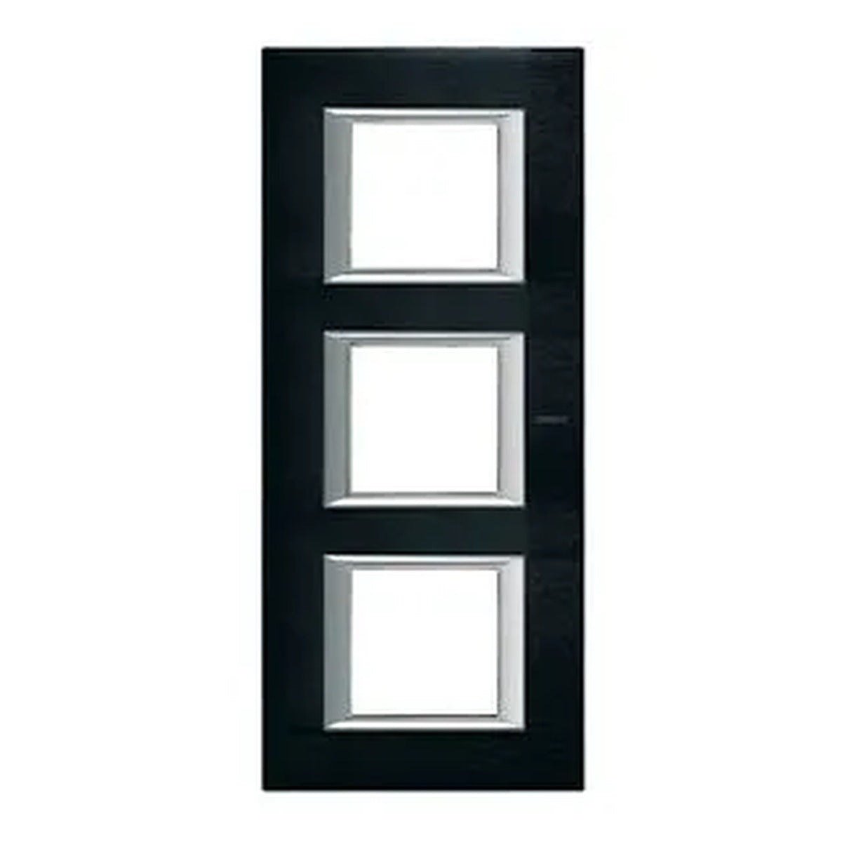 Placa BTicino Axolute antracita satinada para 3×2 módulos vertical – Ref. HA4802/3XS - referencia HA48023XS