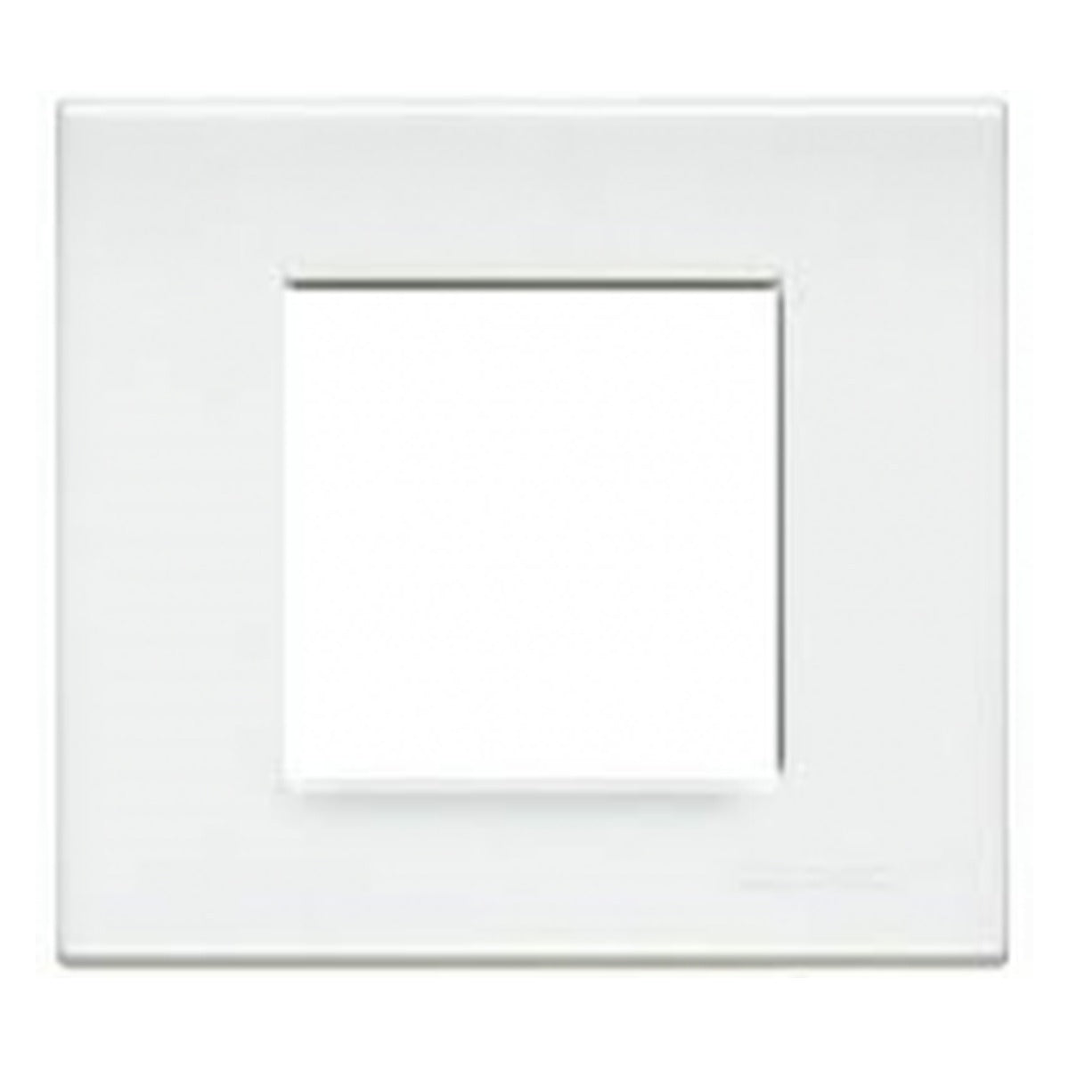 Placa BTicino Light blanca de 2 módulos – Ref. N4802LB - referencia N4802LB