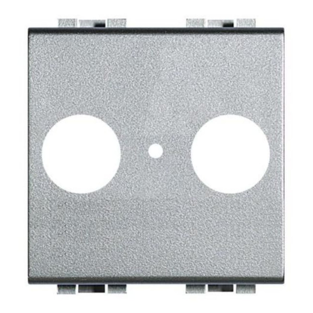 Frontal TV/R-SAT BTicino Livinglight Tech de 2 módulos – Ref. NT4212 - referencia NT4212