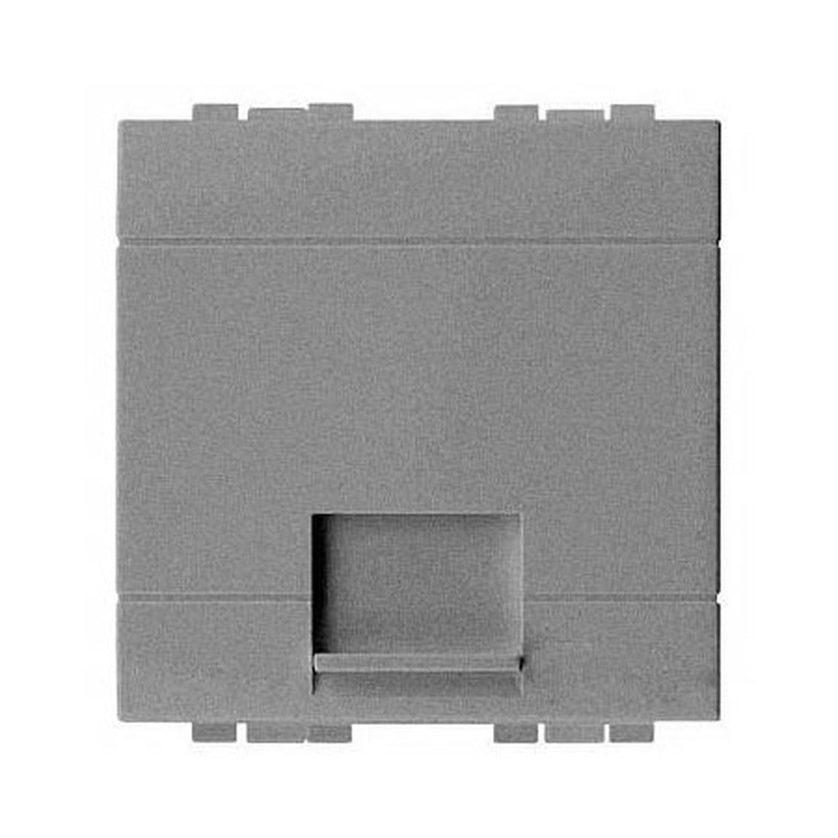 Base telefónica RJ12 BTicino Livinglight Tech de 2 módulos – Ref. NT4258/12D - referencia NT425812D