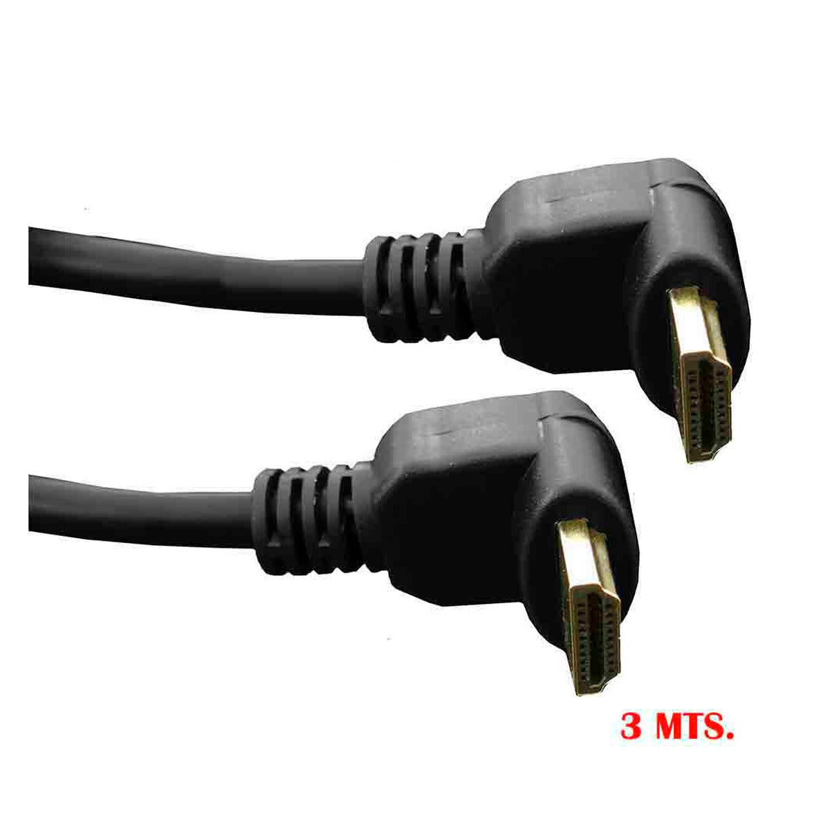 Cable HDMI macho-macho acodado de 3 m – Ref. EDM 51232 - referencia 51232