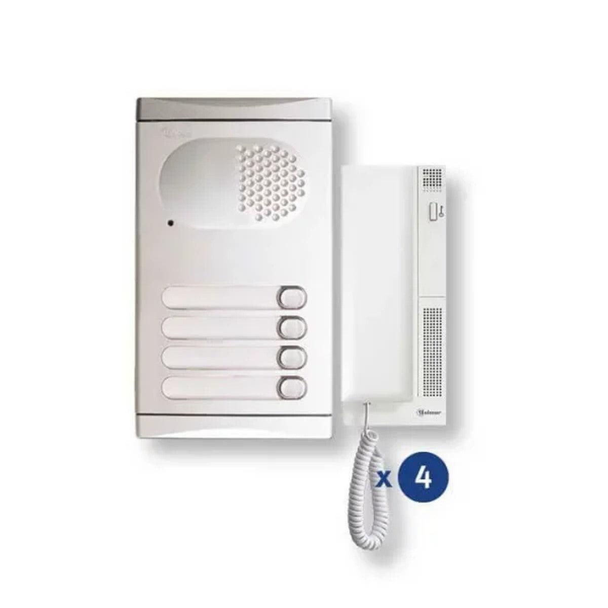 Kit de portero electrÃ³nico Golmar 4140/AL para 4 viviendas - referencia 11284140B