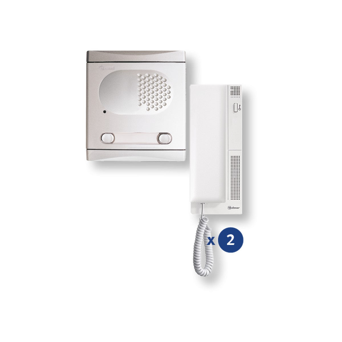 Kit de portero electrÃ³nico Golmar 4220/AL para 2 viviendas - referencia 11284220B