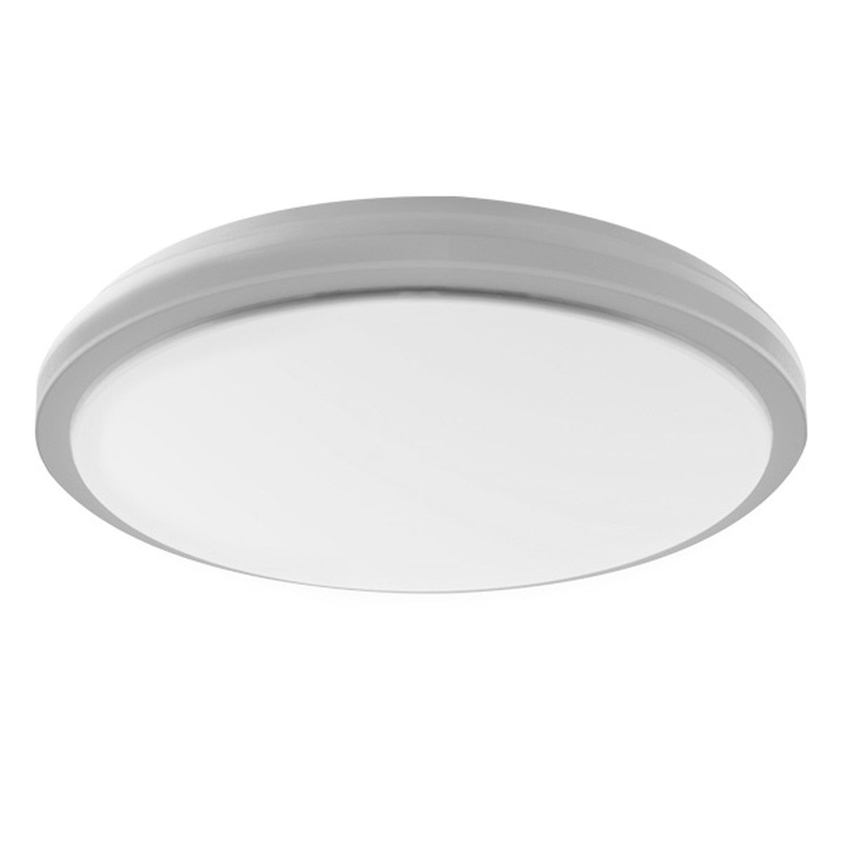 Plafón LED circular Atmoss DOW279 20 W CCT, gris, Ø340 mm - referencia DOW279