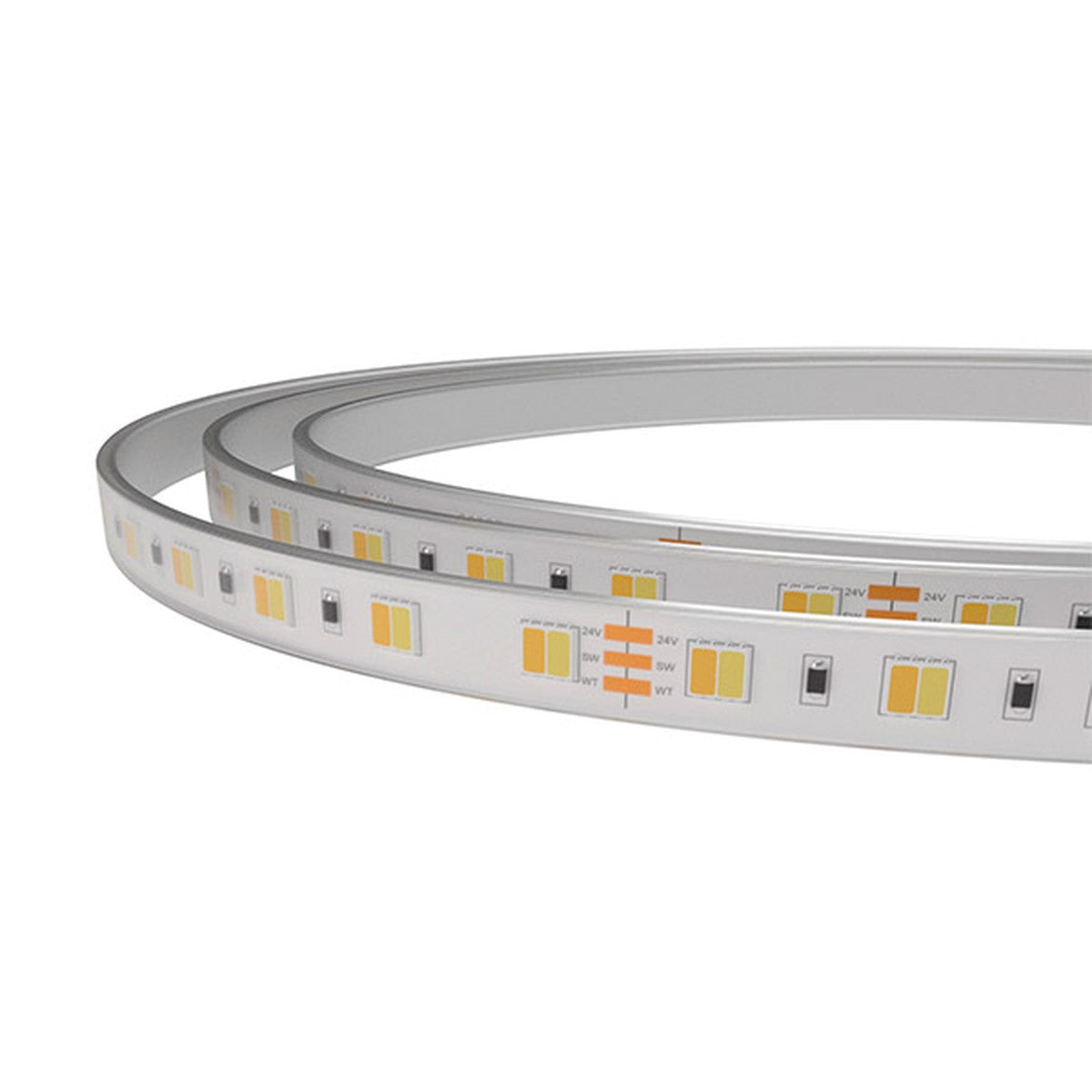 Tira LED Atmoss TLED038 24 V 8,4 W/m 60 LED/m IP66 CCT - referencia TLED038