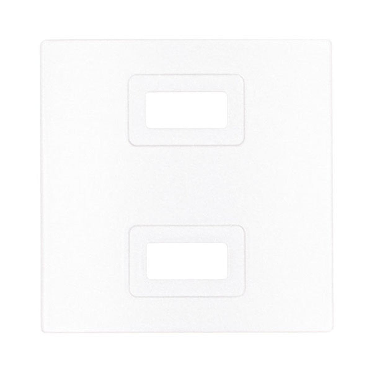 Tapa para base USB doble Atmoss S30 blanca - referencia S3061310