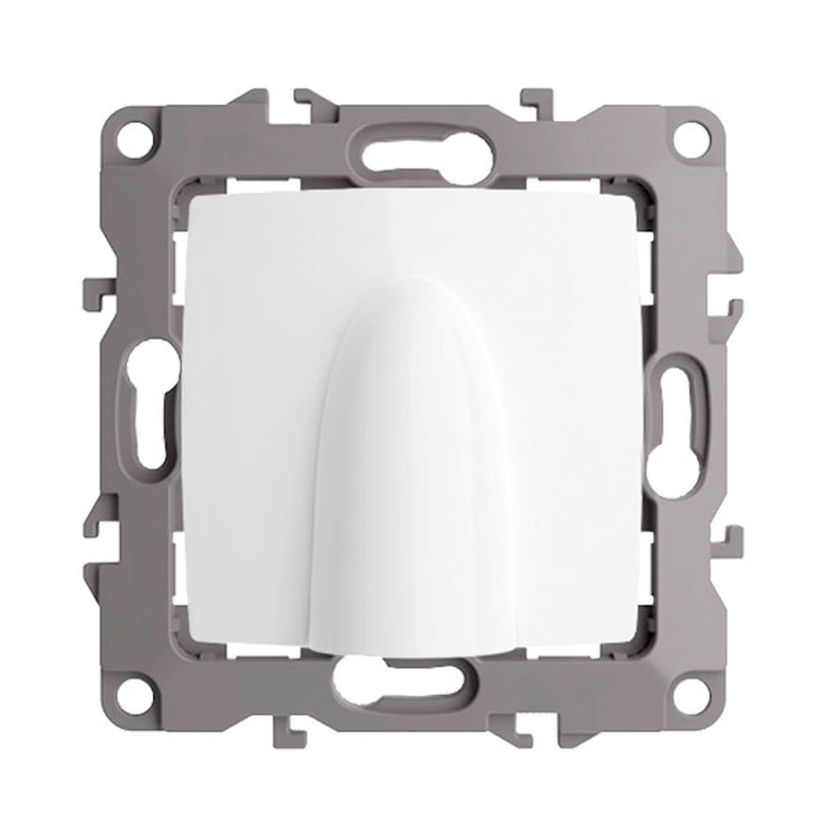 Tapa de salida de cables 16 A con bastidor Atmoss S30 blanca - referencia S3063110
