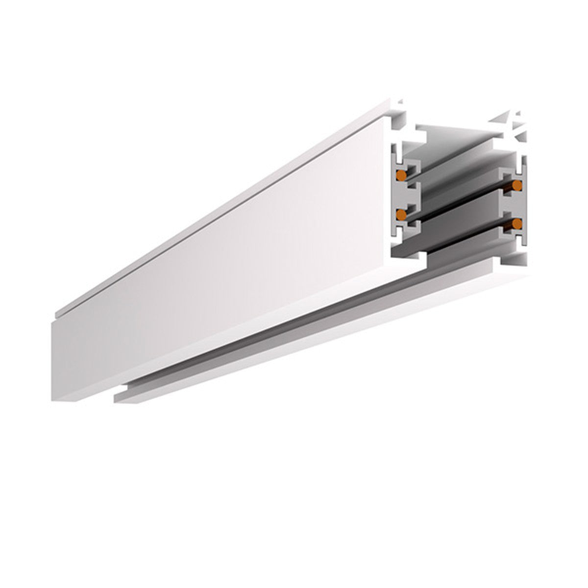 Carril electrificado Atmoss de 4 hilos 1 m blanco - referencia TRCK013