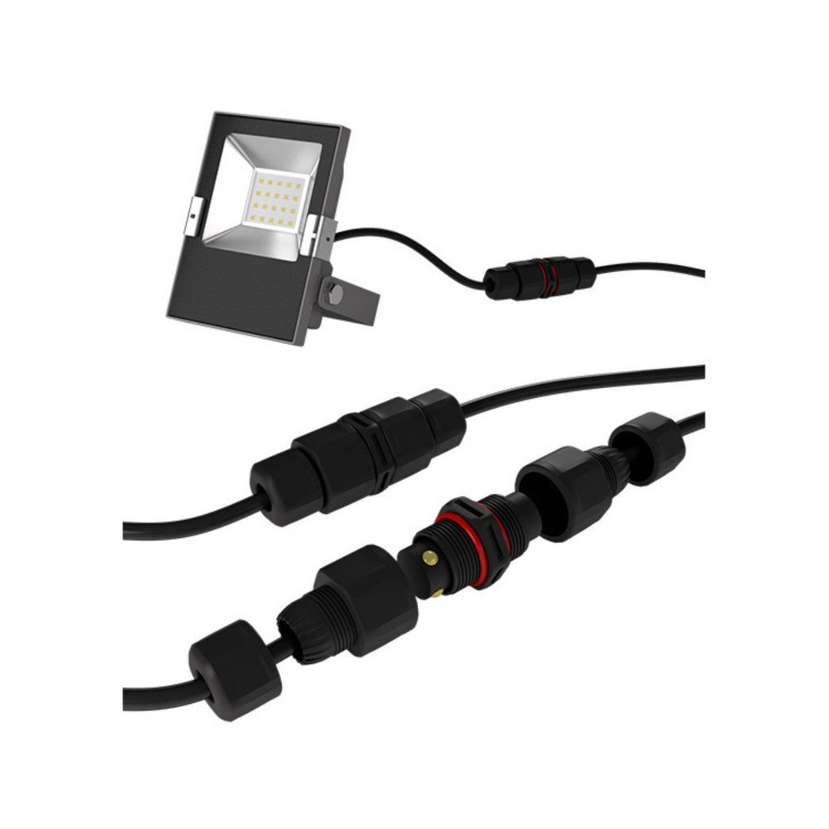 Conector estanco de cable Atmoss IP67 Ø26 × 82 mm - referencia ACLED-044