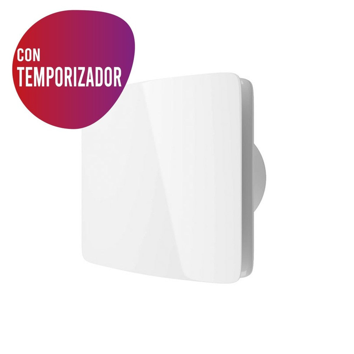 Extractor de baño Atmoss Silent 5 con temporizador Ø100 mm blanco - referencia EXT-005