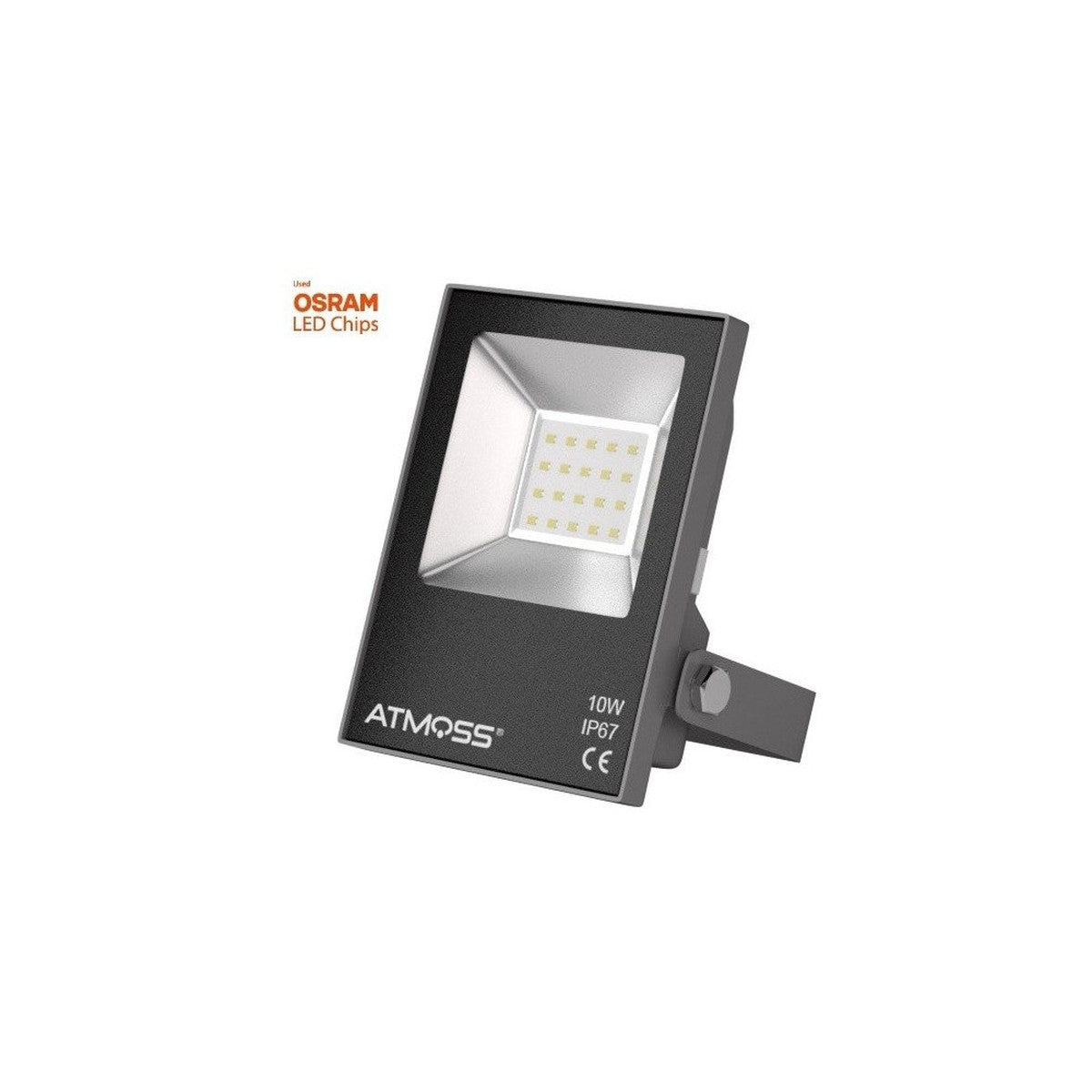 Proyector exterior LED Atmoss UltraSlim 10 W 4200 K IP67 - referencia PRY074
