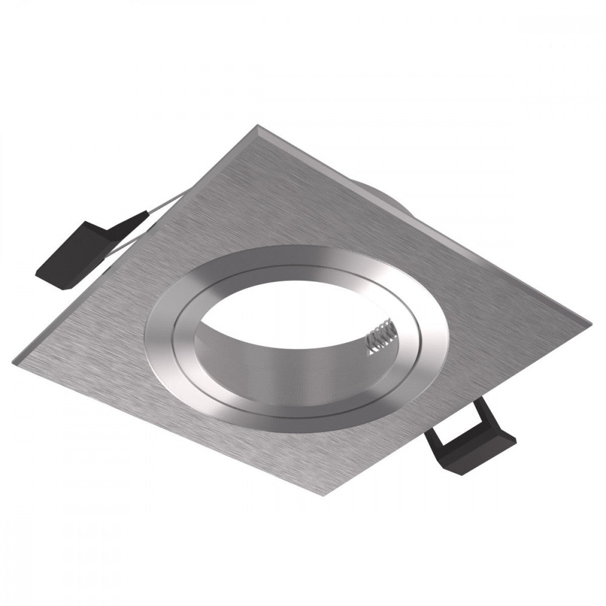 Aro empotrable basculante Atmoss Axis cuadrado aluminio 92 × 92 mm - referencia ARO021