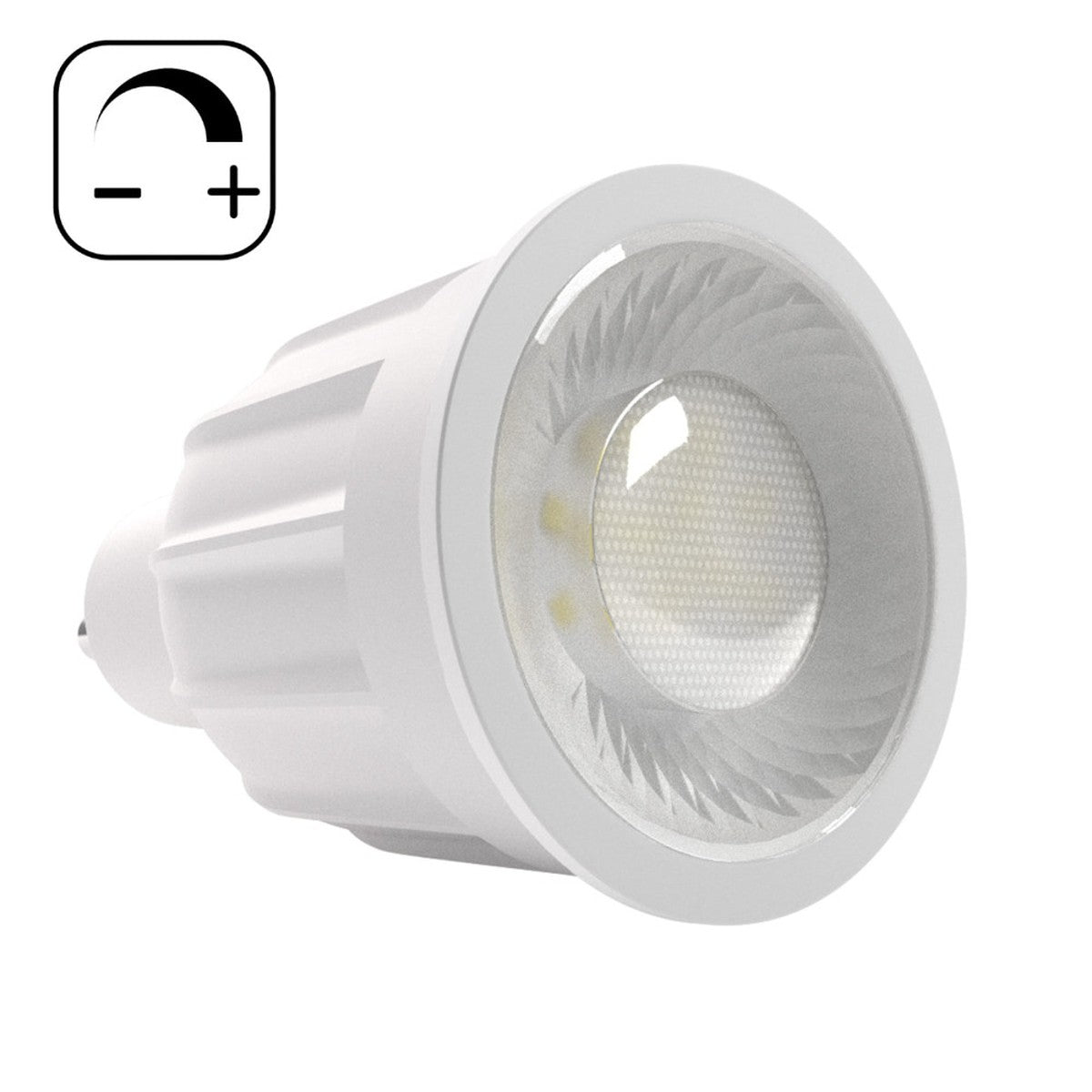 Bombilla LED regulable Atmoss GU10 12 W 3200 K - referencia DIC084