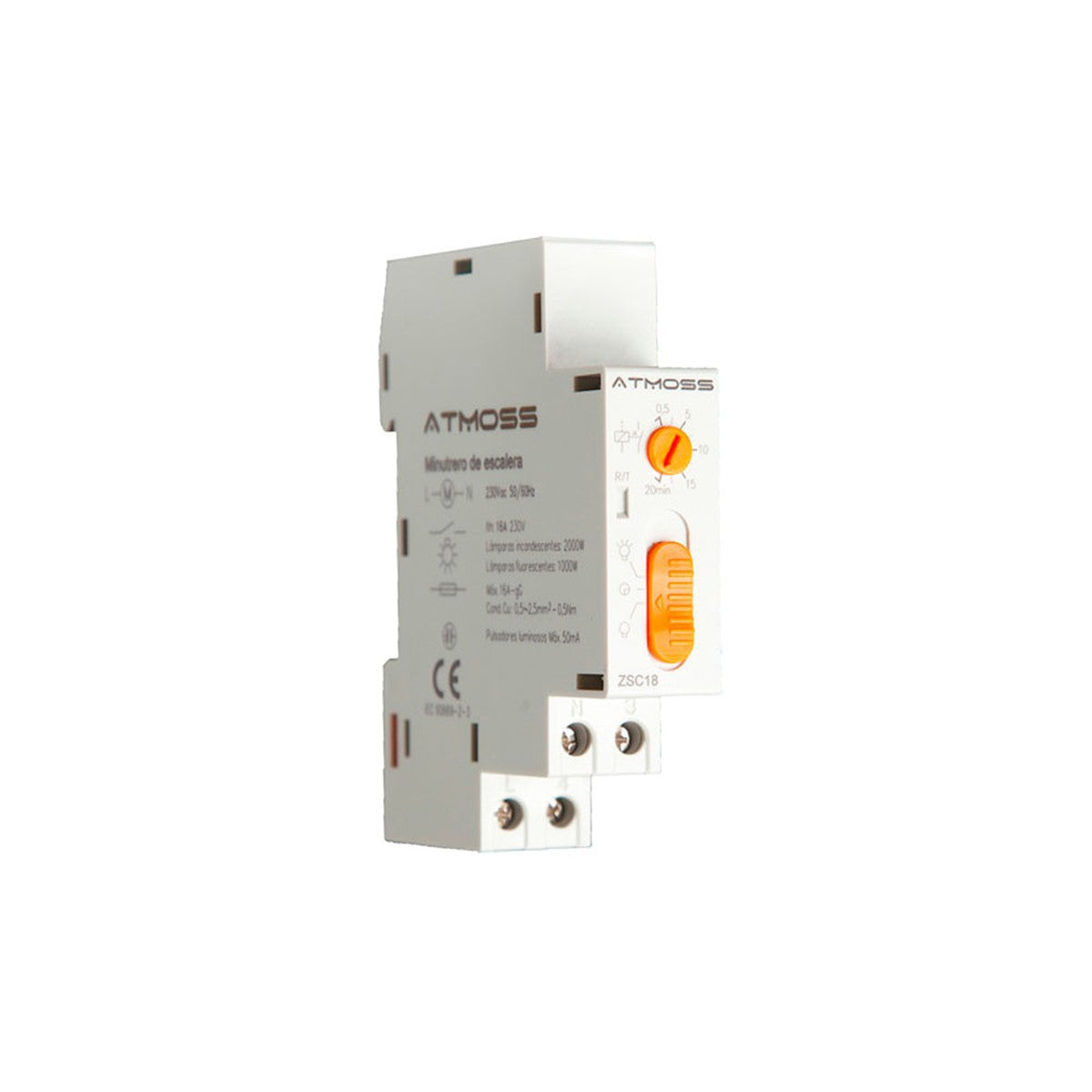 Minutero de escalera Atmoss con indicador LED - referencia RLJ003