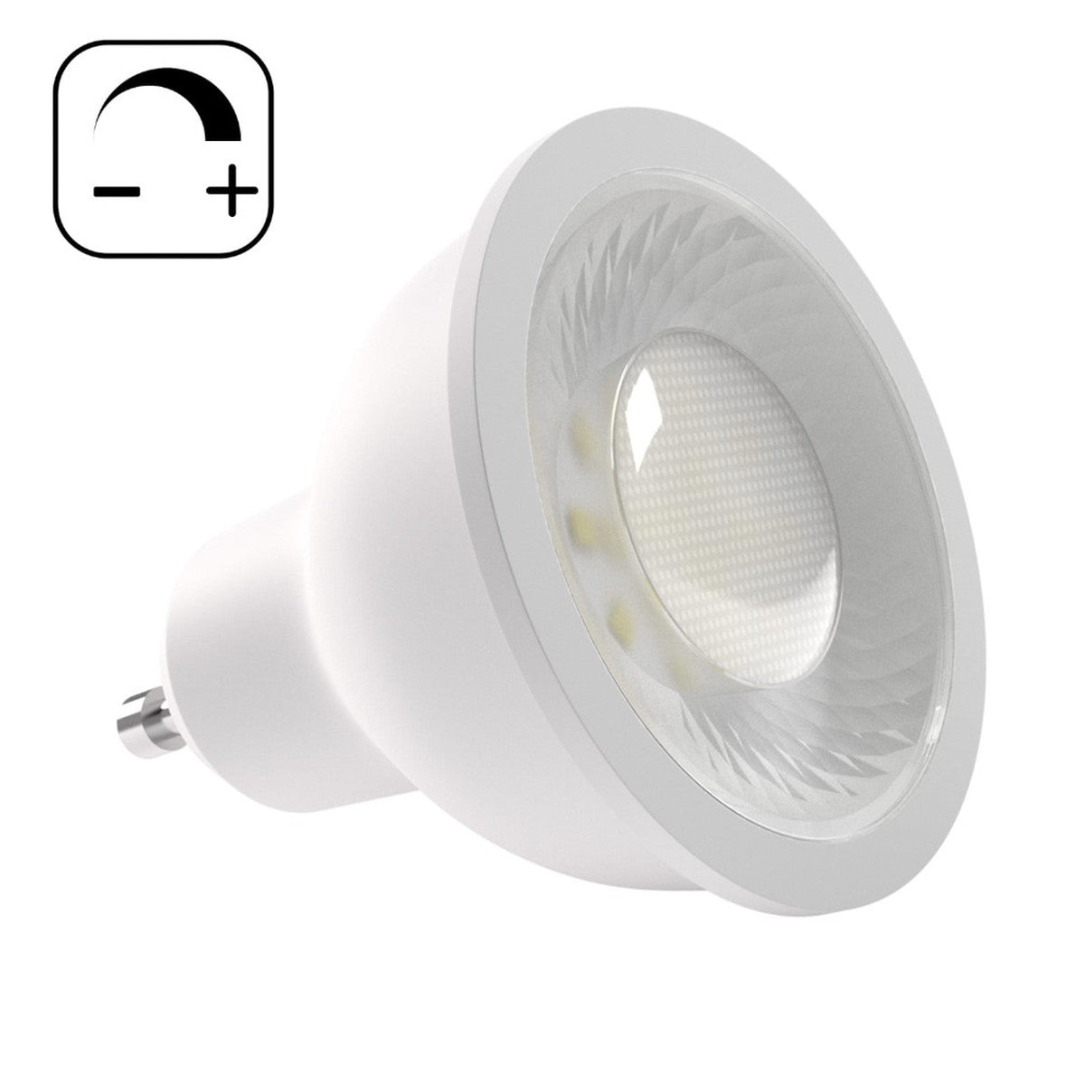 Bombilla LED regulable Atmoss GU10 8 W 4200 K - referencia DIC064
