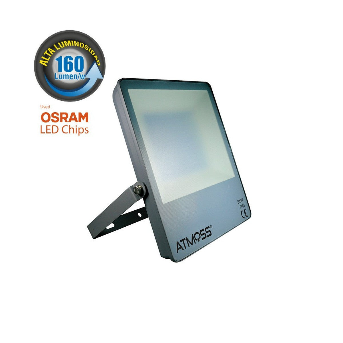 Proyector exterior LED Atmoss 200 W 32.000 lm 4200 K - referencia PRY129
