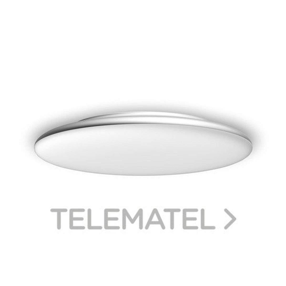 Plafón AIMUR Flott gris 18 W 4000 K 1700 lm, 300 × 48 mm - referencia 9508