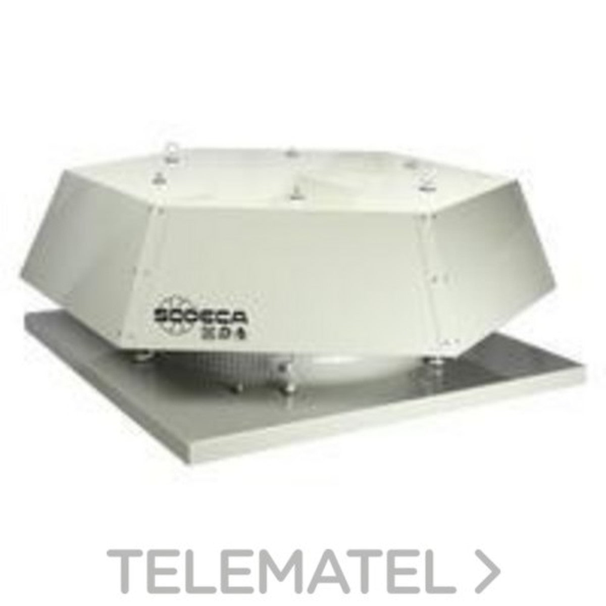 Extractor helicoidal de tejado Sodeca HT-63-4T con motor IE3 - referencia 1006384