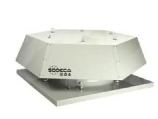 Extractor helicoidal de tejado Sodeca HT-63-4T con motor IE3 – Ref. 1006384