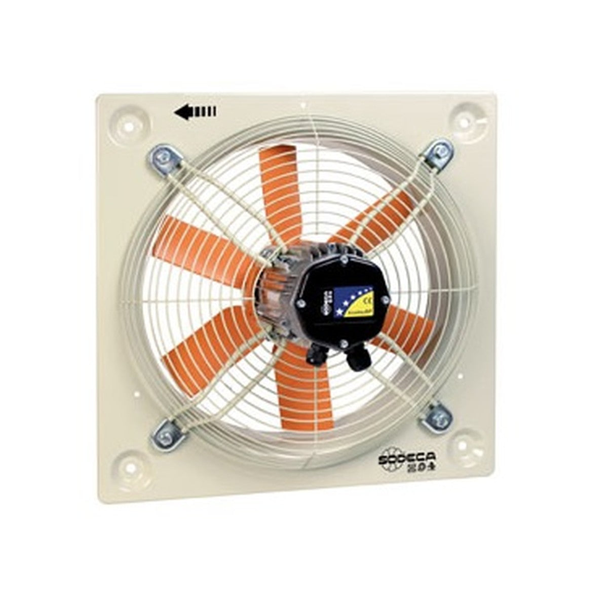 Ventilador helicoidal mural Sodeca HEP-63-4T/H - referencia 1016657