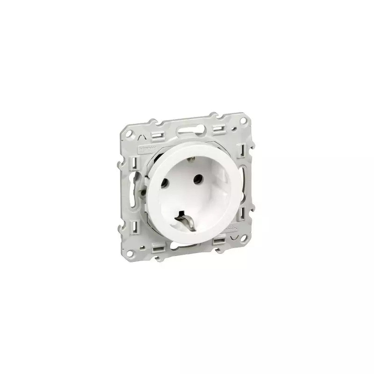 Base Schuko Schneider Electric Odace blanca 16 A 250 V - referencia S520037