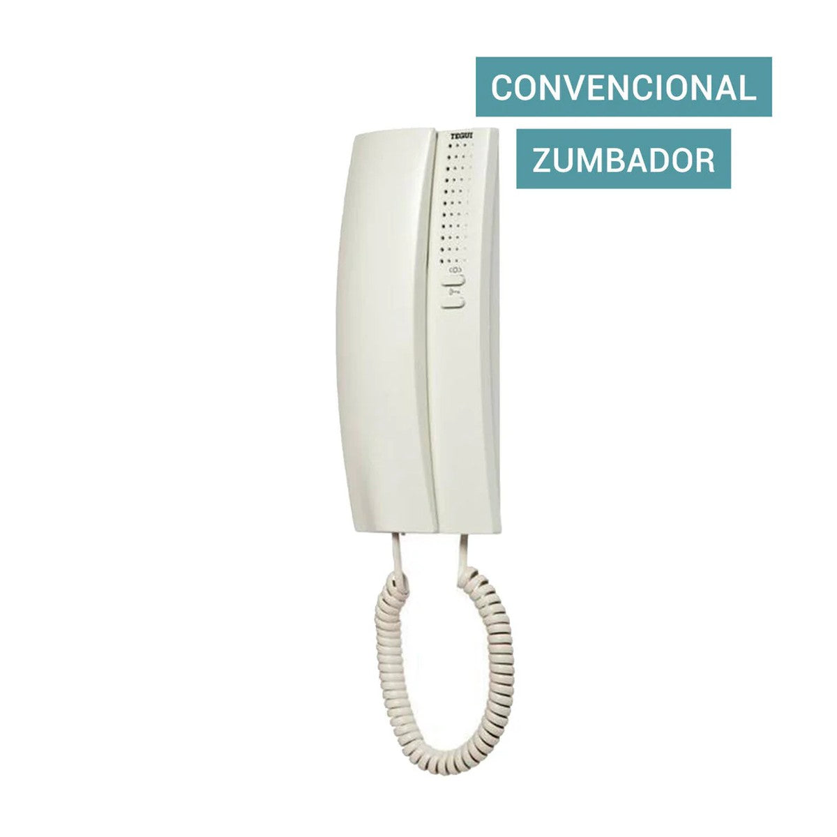 Teléfono Tegui T-71Z Serie 7 con llamada por zumbador blanco - referencia 374210