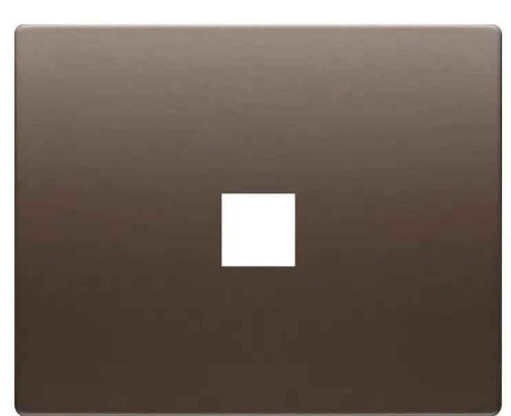 Tapa BJC Iris para toma RJ11 en chocolate - Ref. 18882-CH