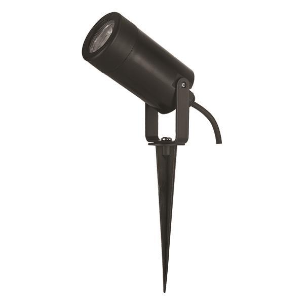 Foco de jardín Eurolamp GU10 IP65 negro - Ref. 145-82021