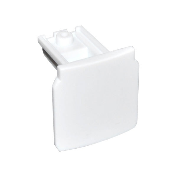 Tapa final blanca para carril Track Rail Atmoss – Ref. TRCK010