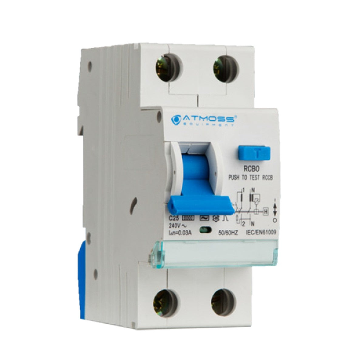 Magnetotérmico Diferencial 2P 16 A 30 mA Atmoss - referencia 101MGDIF0002