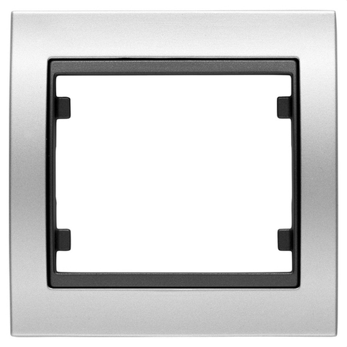 Marco 1 elemento señalización en zamak serie Mega en aluminio BJC - referencia 22001-AGL