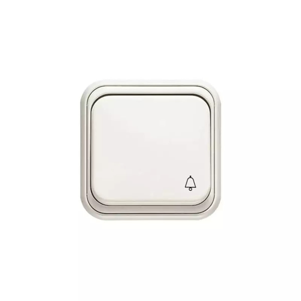 Pulsador blanco serie over Niessen ref 1504bl - referencia 1504BL