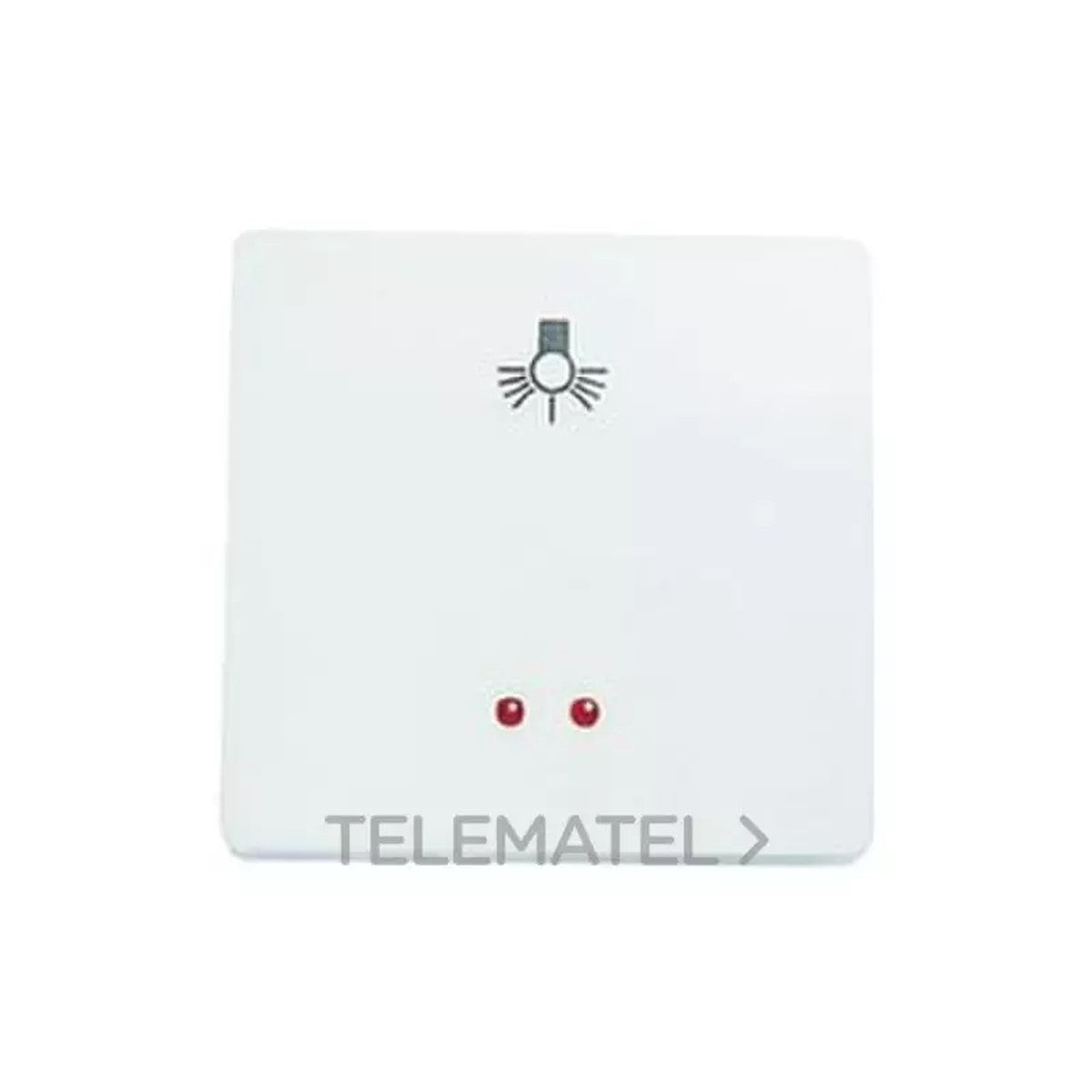 ABB pulsador símbolo luz visor blanco 22044-ba - referencia 22044BA