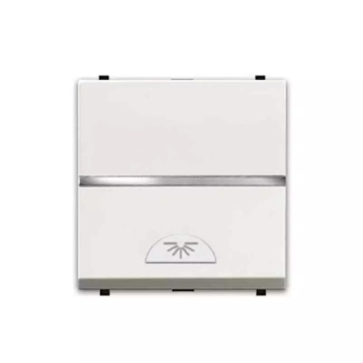 ABB pulsador ancho blanco n2204-2-bl - referencia N22042BL