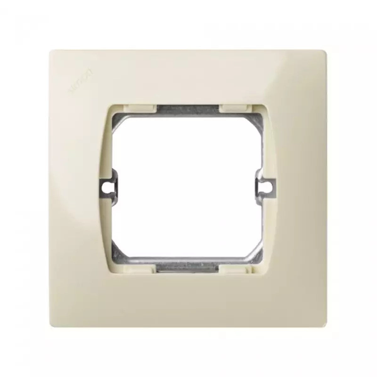 Marco 1 elemento Simon 27 marfil sin garras y con bastidor 27601-62 - referencia 27601-62
