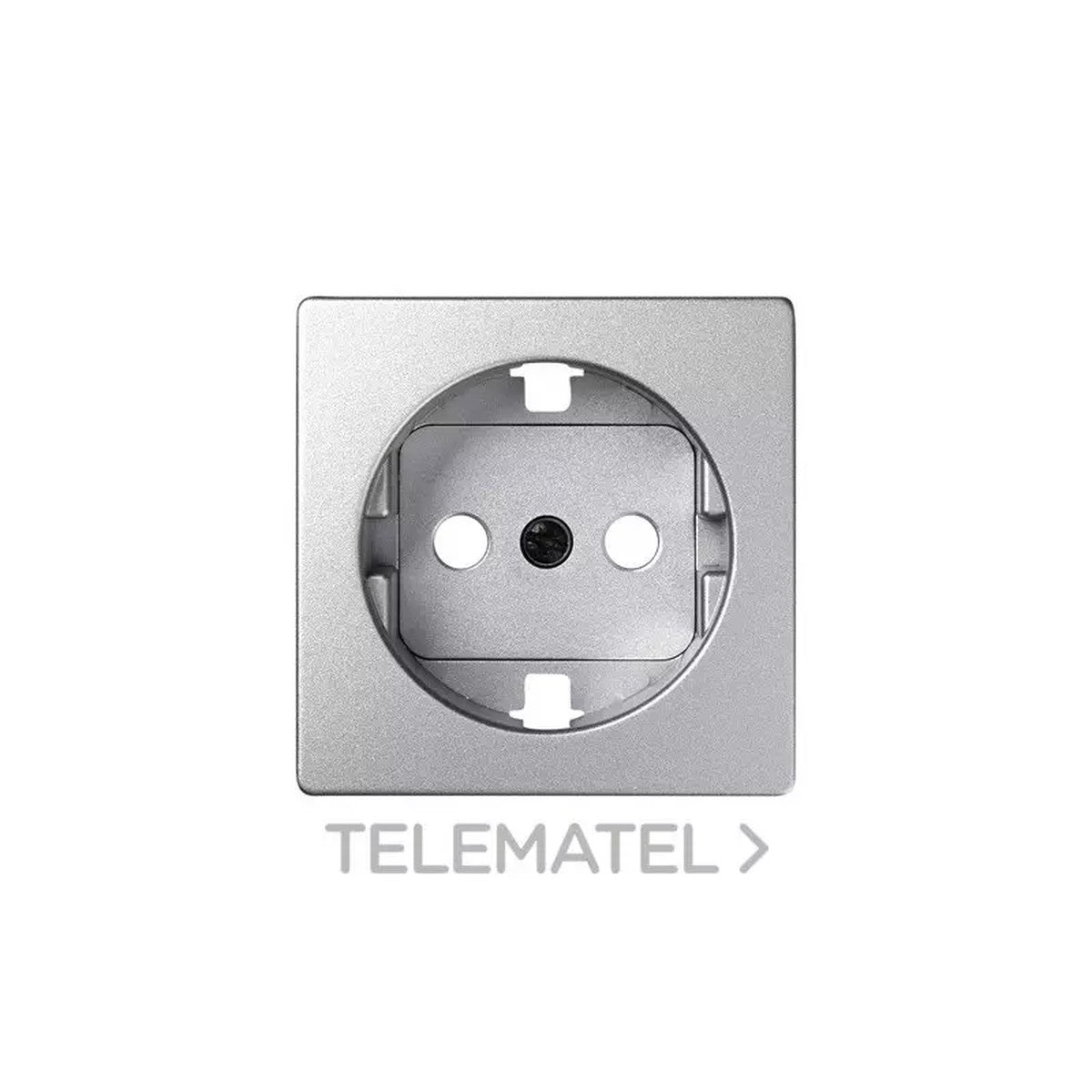 Simon 82 tapa base enchufe schuko aluminio 82041-93 - referencia 8204-193