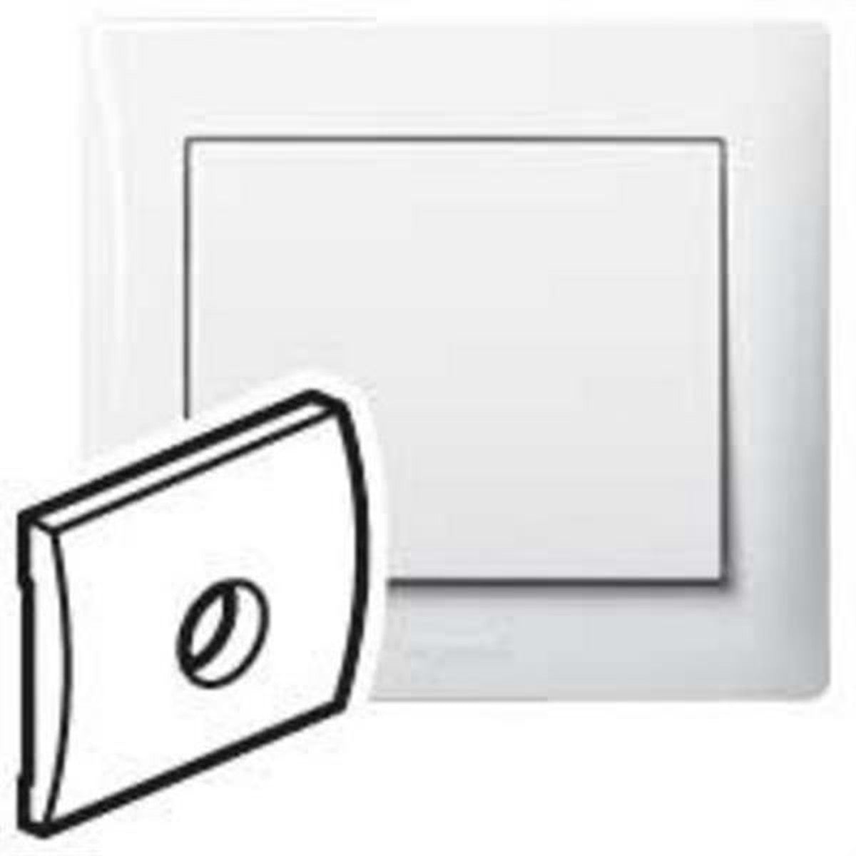 Tapa Legrand Galea Life blanca para cortacircuitos y zumbador - referencia 777077