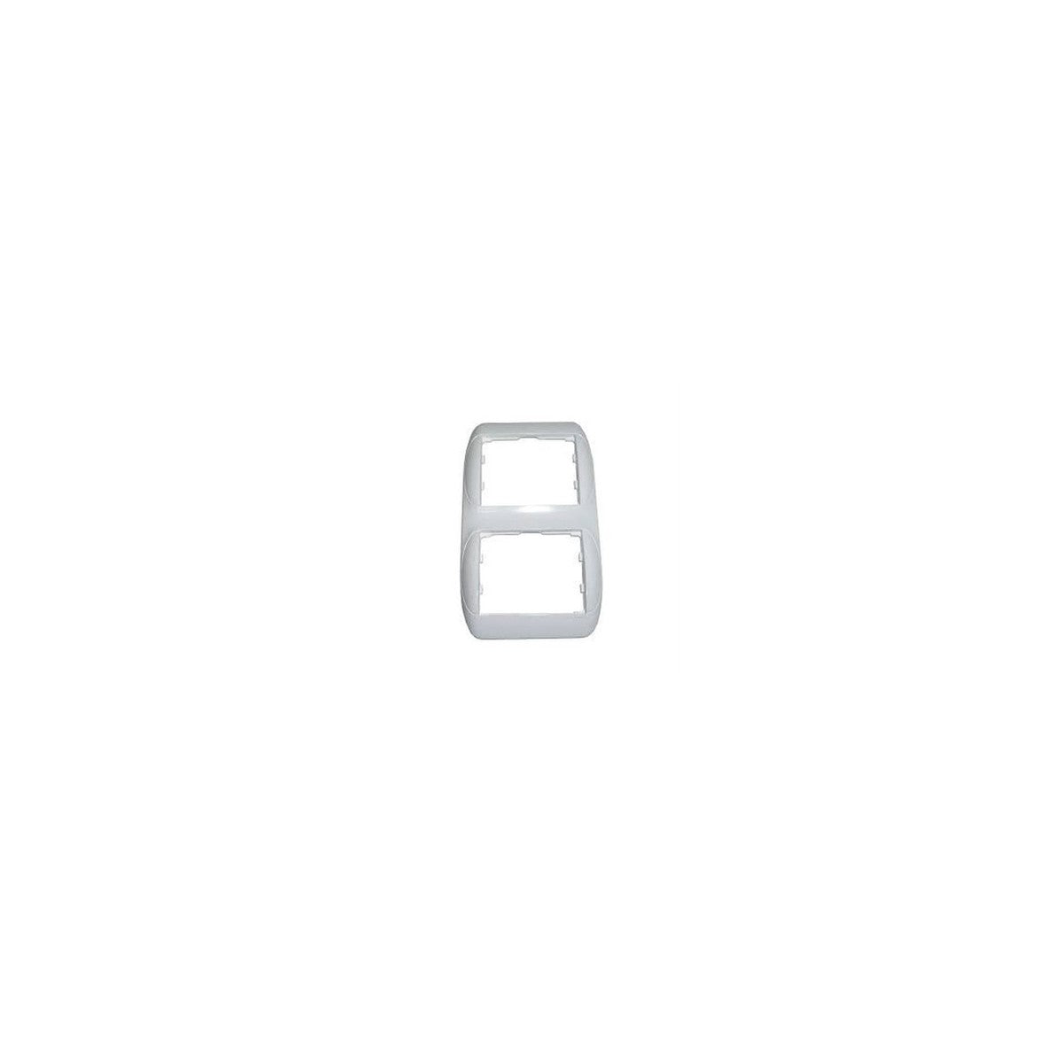 Marco Legrand Galea Life doble vertical blanco - referencia 777006