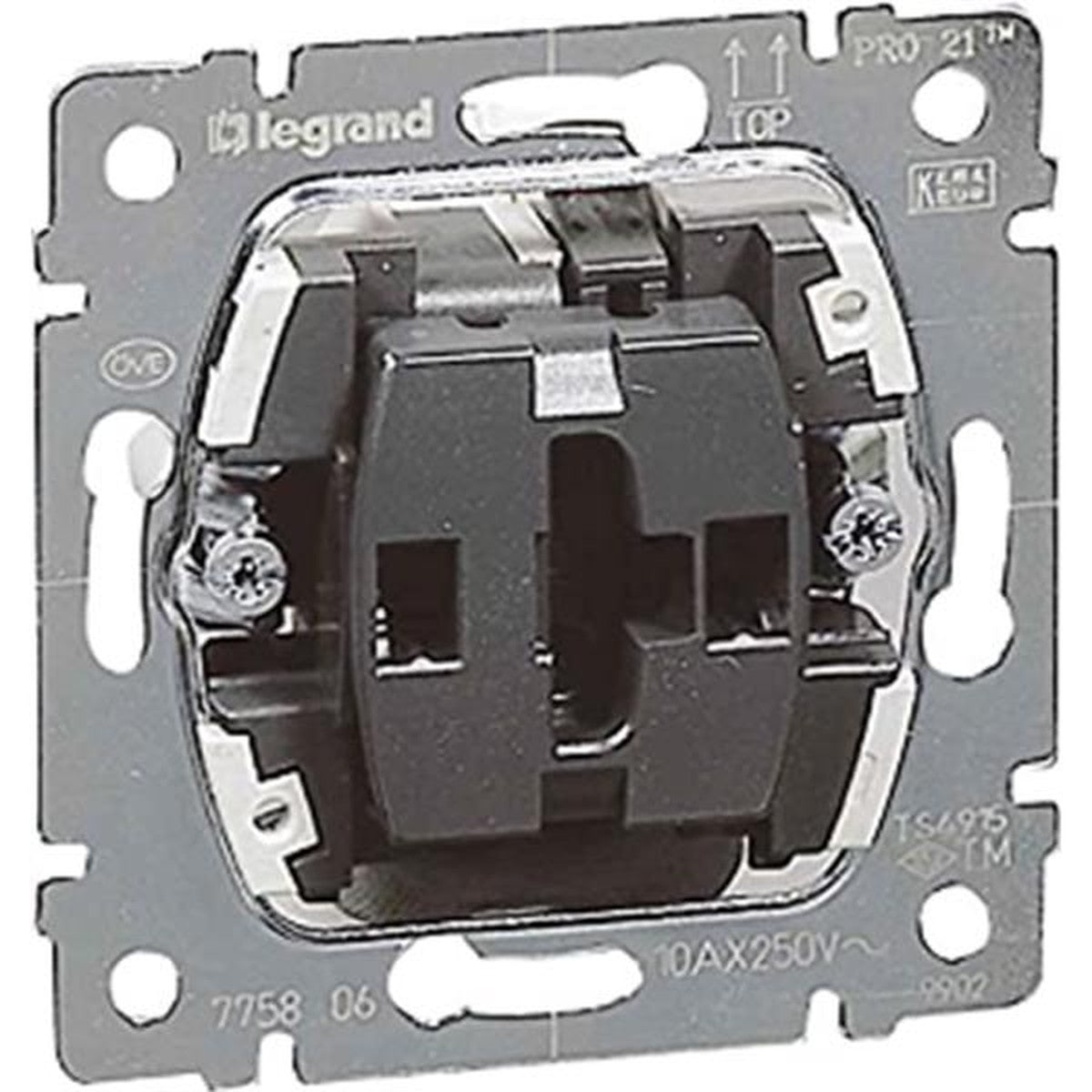 Interruptor luminoso Legrand Galea Life 10 AX 250 V - referencia 775821