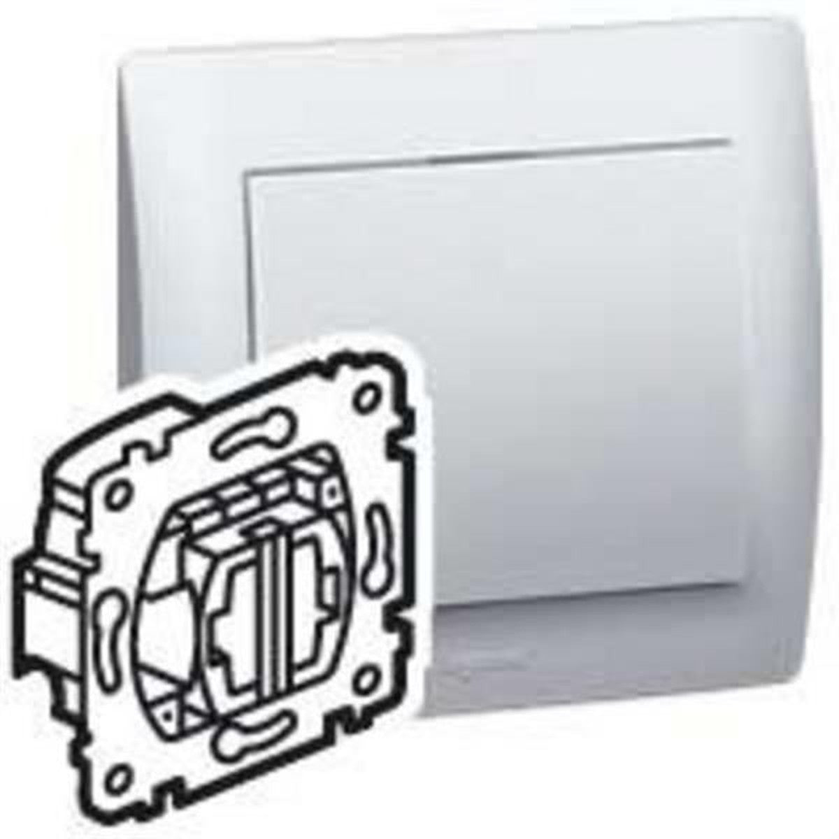 Conmutador doble Legrand Galea Life 10 AX 250 V - referencia 775808
