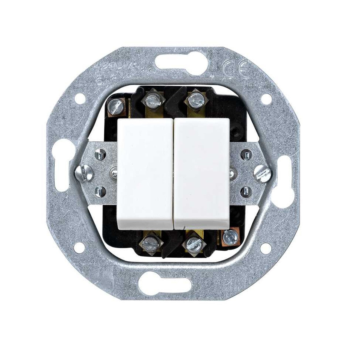 Grupo de 2 conmutadores Simon 32 blanco 10 AX 250 V - referencia 32397-35