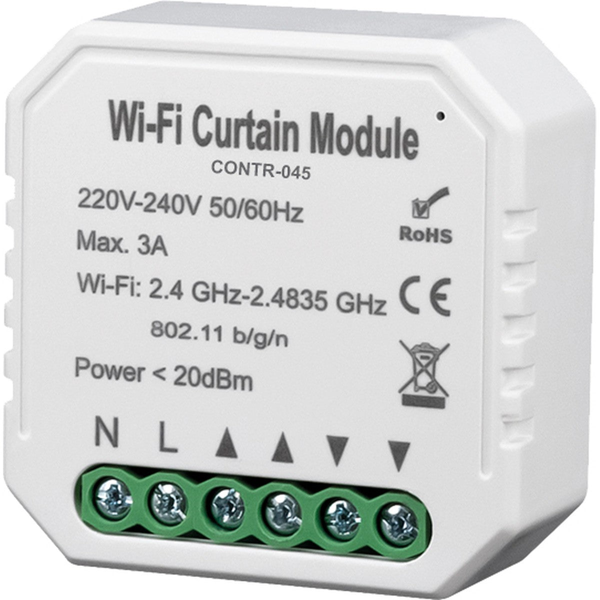 Pastilla Wi-Fi Atmoss para interruptor de persianas - referencia CONTR045