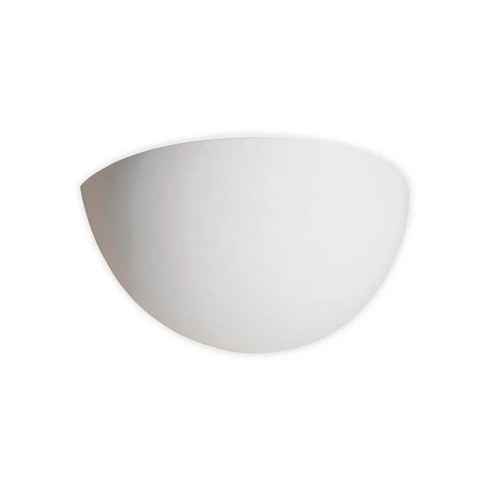 Aplique de pared Aimur Sauki blanco con cristal mate – Ref. 5004-61