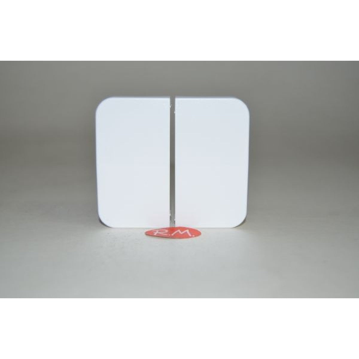 Tecla doble para mecanismos Simon 73 blanca - referencia 73026-30