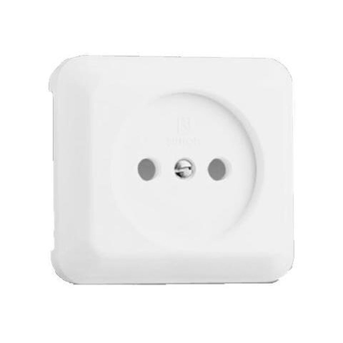 Tapa para toma bipolar Simon 73 blanca - referencia 73040-30