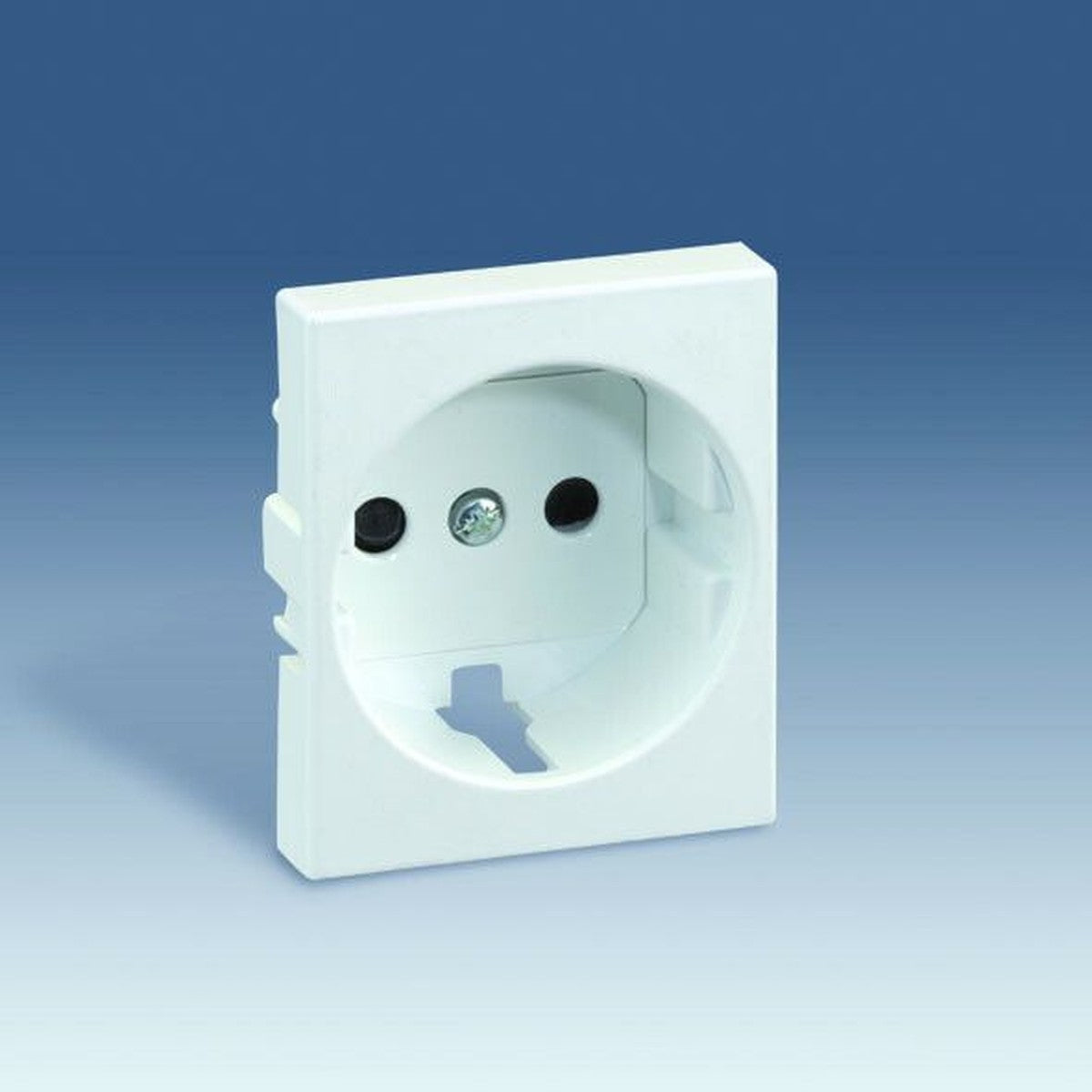 Tapa Schuko con seguridad Simon 82 blanca - referencia 82041-50